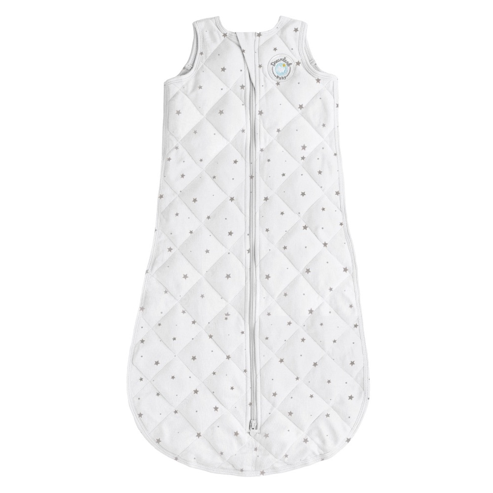 Dreamland Baby Dream Weighted Sack in Grey Star 0-6 months